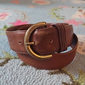 Coach 8500 British Tan Belt - Medium